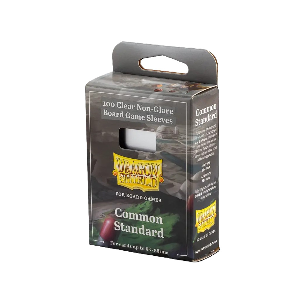 Arcane Tinmen Sleeves: Dragon Shield Common Standard (63x88mm)